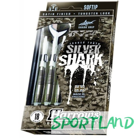 Rzutki Harrows SIilver Shark Softip HS-TNK-000013223 18 gR B. Rzutki Harrows SIilver Shark Softip HS-TNK-000013223 18 gR B.