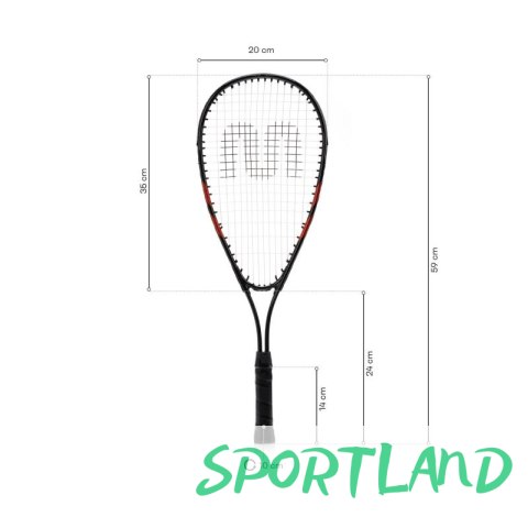 Zestaw do speed badmintona Meteor 16839 uniw Zestaw do speed badmintona Meteor 16839 uniw
