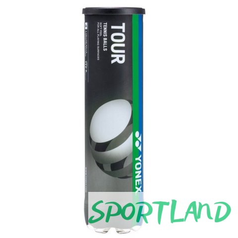 Piłki tenisowe Yonex Tour 4 szt TB-TR4NPEX żółty Piłki tenisowe Yonex Tour 4 szt TB-TR4NPEX żółty
