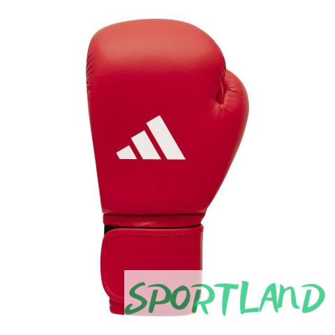 Rękawice bokserskie turniejowe adidas z atestem IBA czerwone 10 oz Rękawice bokserskie turniejowe adidas z atestem IBA czerwone 10 oz