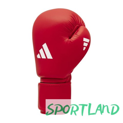 Rękawice bokserskie turniejowe adidas z atestem IBA czerwone 10 oz Rękawice bokserskie turniejowe adidas z atestem IBA czerwone 10 oz