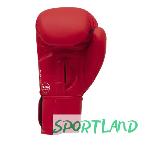 Rękawice bokserskie turniejowe adidas z atestem IBA czerwone 10 oz Rękawice bokserskie turniejowe adidas z atestem IBA czerwone 10 oz