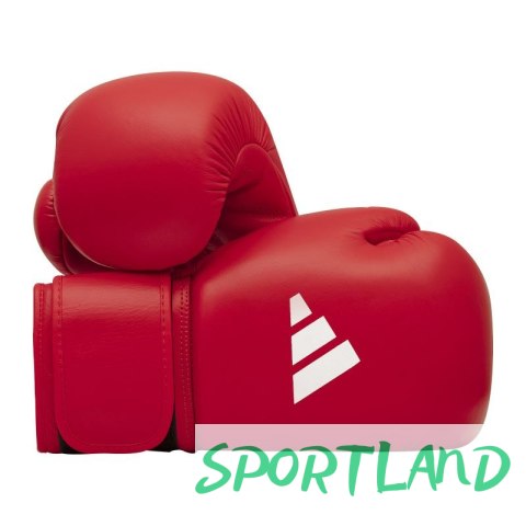 Rękawice bokserskie turniejowe adidas z atestem IBA czerwone 10 oz Rękawice bokserskie turniejowe adidas z atestem IBA czerwone 10 oz