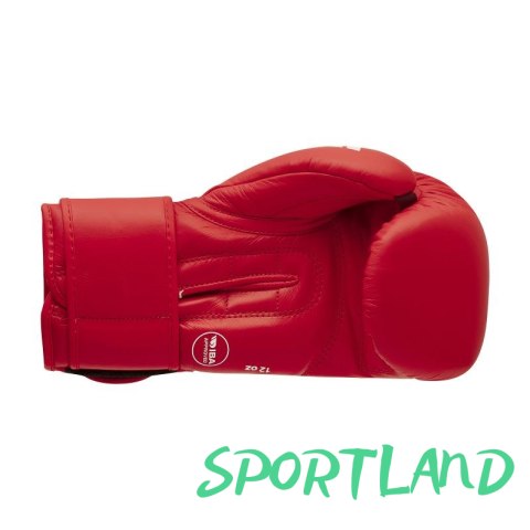 Rękawice bokserskie turniejowe adidas z atestem IBA czerwone 10 oz Rękawice bokserskie turniejowe adidas z atestem IBA czerwone 10 oz
