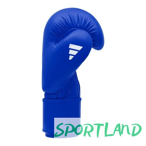 Rękawice bokserskie turniejowe adidas z atestem IBA niebieskie 10 oz Rękawice bokserskie turniejowe adidas z atestem IBA niebieskie 10 oz