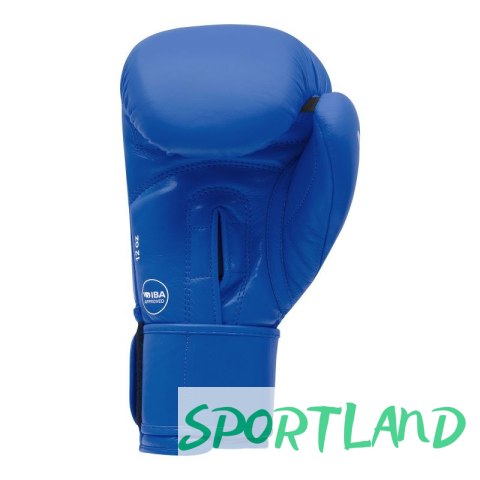 Rękawice bokserskie turniejowe adidas z atestem IBA niebieskie 10 oz Rękawice bokserskie turniejowe adidas z atestem IBA niebieskie 10 oz