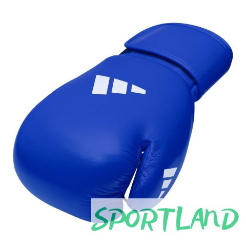 Rękawice bokserskie turniejowe adidas z atestem IBA niebieskie 10 oz Rękawice bokserskie turniejowe adidas z atestem IBA niebieskie 10 oz
