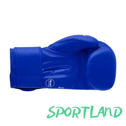 Rękawice bokserskie turniejowe adidas z atestem IBA niebieskie 10 oz Rękawice bokserskie turniejowe adidas z atestem IBA niebieskie 10 oz