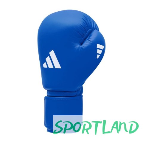 Rękawice bokserskie turniejowe adidas z atestem IBA niebieskie 10 oz Rękawice bokserskie turniejowe adidas z atestem IBA niebieskie 10 oz