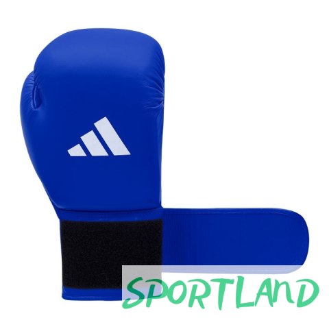 Rękawice bokserskie turniejowe adidas z atestem IBA niebieskie 10 oz Rękawice bokserskie turniejowe adidas z atestem IBA niebieskie 10 oz