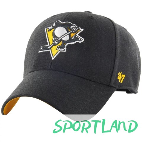 Czapka 47 Brand NHL Pittsburgh Penguins Ballpark Cap M H-BLPMS15WBP-BK One size Czapka 47 Brand NHL Pittsburgh Penguins Ballpark Cap M H-BLPMS15WBP-BK One size