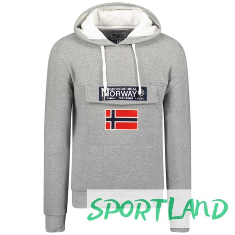 Bluza Geographical Norway Gadrien DB 054 M WW6114H/GN/Blended Grey / White L Bluza Geographical Norway Gadrien DB 054 M WW6114H/GN/Blended Grey / White L