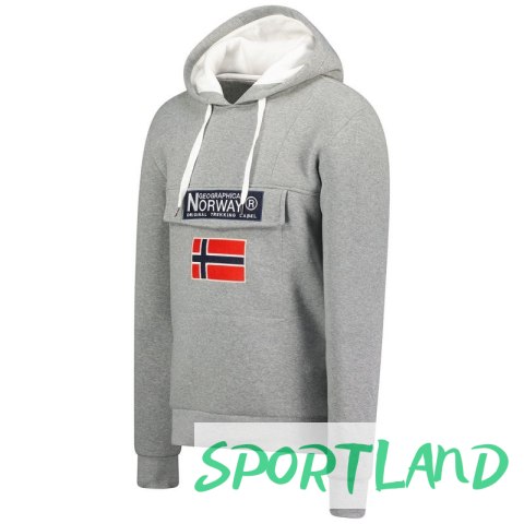 Bluza Geographical Norway Gadrien DB 054 M WW6114H/GN/Blended Grey / White L Bluza Geographical Norway Gadrien DB 054 M WW6114H/GN/Blended Grey / White L