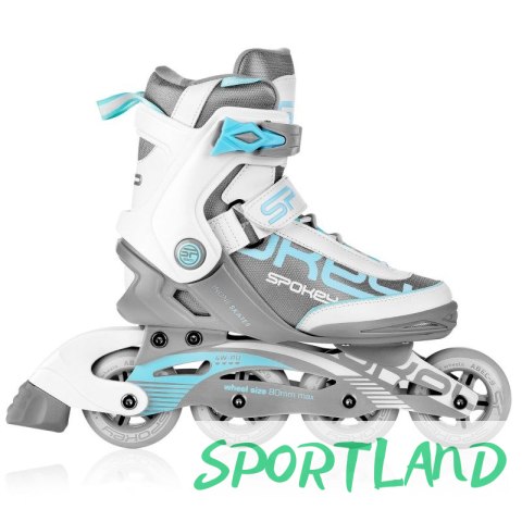 Łyżworolki Spokey Prime Pro WH/TQ 37 926965 37 Łyżworolki Spokey Prime Pro WH/TQ 37 926965 37