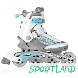 Łyżworolki Spokey Prime Pro WH/TQ 38 926966 38