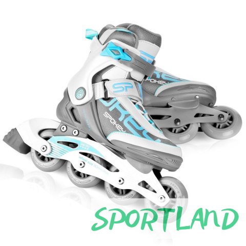 Łyżworolki Spokey Prime Pro WH/TQ 40 926968 40 Łyżworolki Spokey Prime Pro WH/TQ 40 926968 40