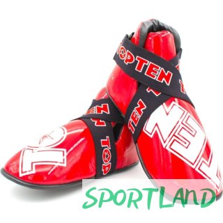 Ochraniacze stóp Masters Top Ten OSTT-PU "Superlight" Glossy (Wako Approved) 030813 czerwony+S