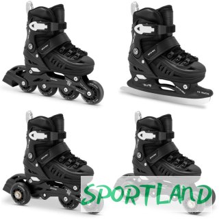 Łyżworolki Spokey 4W1 4One Jr SPK-944620 r. 29-33 29-33