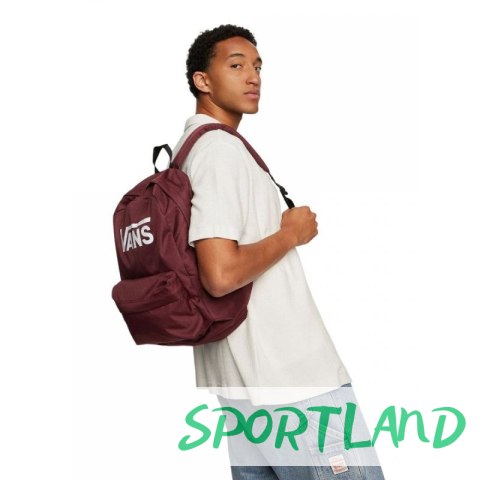 Plecak Vans Old Skool Print Backpack VN000H504QU1 bordowy Plecak Vans Old Skool Print Backpack VN000H504QU1 bordowy