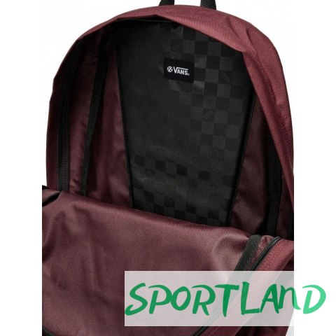 Plecak Vans Old Skool Print Backpack VN000H504QU1 bordowy Plecak Vans Old Skool Print Backpack VN000H504QU1 bordowy