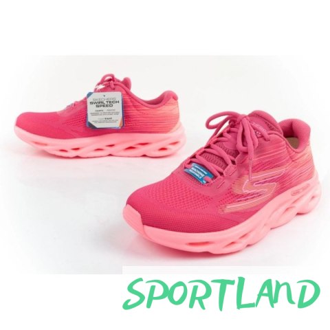 Buty do biegania Skechers Go Run Swirl Tech Speed W 129501/HPPK 37.5 Buty do biegania Skechers Go Run Swirl Tech Speed W 129501/HPPK 37.5