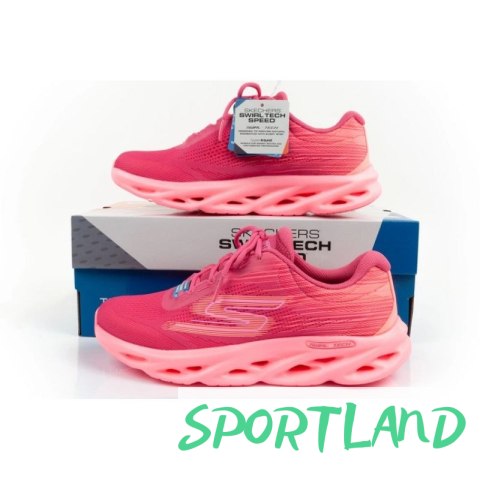 Buty do biegania Skechers Go Run Swirl Tech Speed W 129501/HPPK 39 Buty do biegania Skechers Go Run Swirl Tech Speed W 129501/HPPK 39