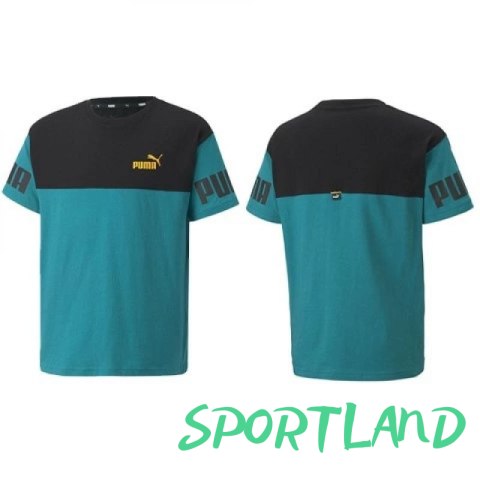 Koszulka Puma Power Colorblock Jr 670097 27 152 Koszulka Puma Power Colorblock Jr 670097 27 152