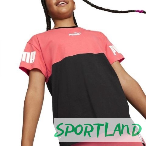 Koszulka Puma Power Colorblock Jr 670204 35 128 Koszulka Puma Power Colorblock Jr 670204 35 128
