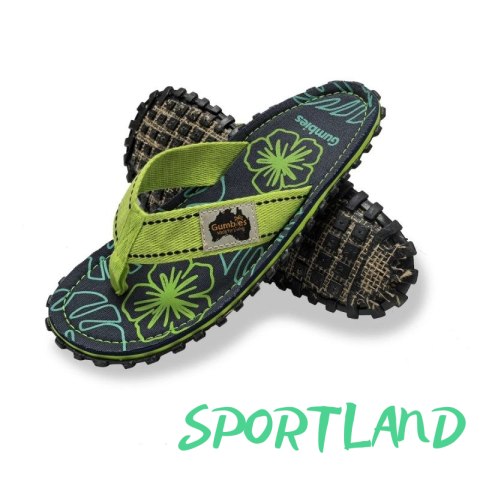 Japonki Gumbies Islander Flip-Flops Lime Hibiscus GU-FFISL148 43 Japonki Gumbies Islander Flip-Flops Lime Hibiscus GU-FFISL148 43