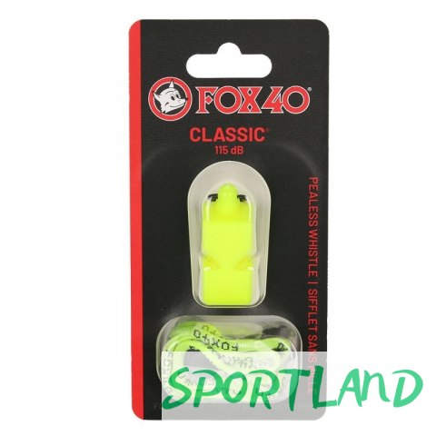 Gwizdek Fox 40 Classic Safety 9903-1308303-1300 115 dB Gwizdek Fox 40 Classic Safety 9903-1308303-1300 115 dB