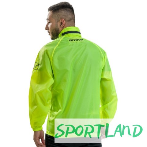 Kurtka Givova Rain Basico Fluo RJ001 0019 XL Kurtka Givova Rain Basico Fluo RJ001 0019 XL