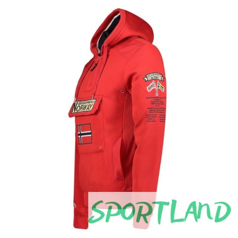 Bluza Geographical Norway Gymclass DB 054 M WW2485H/GN-Red M Bluza Geographical Norway Gymclass DB 054 M WW2485H/GN-Red M