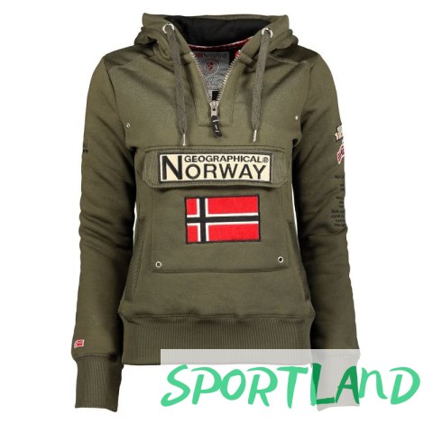 Bluza Geographical Norway Gymclass DB 054 M WW2491H/GN-Kaki XL