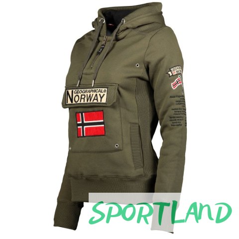 Bluza Geographical Norway Gymclass DB 054 M WW2491H/GN-Kaki XL