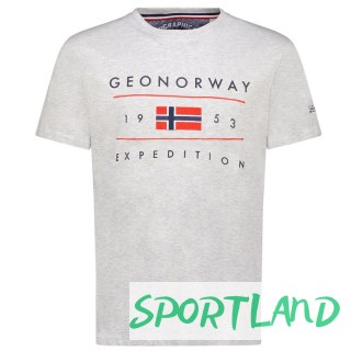 Koszulka Geographical Norway Jezolo DB 254 M SY9738H/GN-Blended Grey L