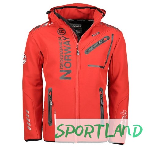 Kurtka Geographical Norway Softshell Royaute 068 M WY3252H/GN/Red / Black S Kurtka Geographical Norway Softshell Royaute 068 M WY3252H/GN/Red / Black S