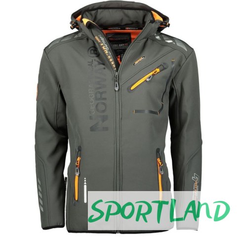 Kurtka Geographical Norway Softshell Royaute DB 068 M WY8027H/GN/Dark Grey / Orange 2XL Kurtka Geographical Norway Softshell Royaute DB 068 M WY8027H/GN/Dark Grey / Orange 2XL