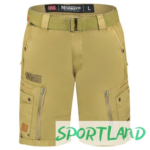 Spodenki Geographical Norway Passportout DB 317 M SY1696H/GN-Mastic L Spodenki Geographical Norway Passportout DB 317 M SY1696H/GN-Mastic L