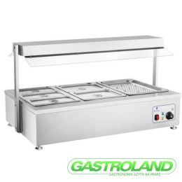 Suchy bemar podgrzewacz bez wody wolnostojący 6 x GN 150mm 55L Royal Catering