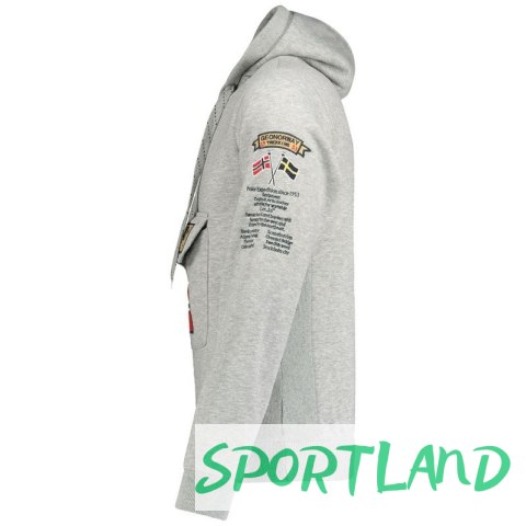 Bluza Geographical Norway Gymclass EO DB 100 M WU6620H/GNO-Blended Grey XL Bluza Geographical Norway Gymclass EO DB 100 M WU6620H/GNO-Blended Grey XL