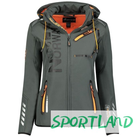 Kurtka Softshell Geographical Norway Reine Ass A EO DB 007 W WU8184F/GNO-Dark Grey / Orange L Kurtka Softshell Geographical Norway Reine Ass A EO DB 007 W WU8184F/GNO-Dark Grey / Orange L