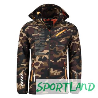 Kurtka Softshell Geographical Norway Royaute M WU1057H-GN-KAKI-ORANGE M