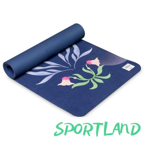 Mata do jogi Spokey The Bloom Mat SPK-944487 Czarny Mata do jogi Spokey The Bloom Mat SPK-944487 Czarny