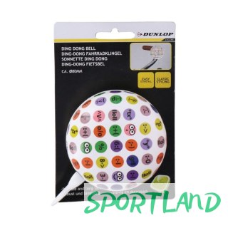 Dzwonek rowerowy Dunlop 80 mm 1042275 N/A