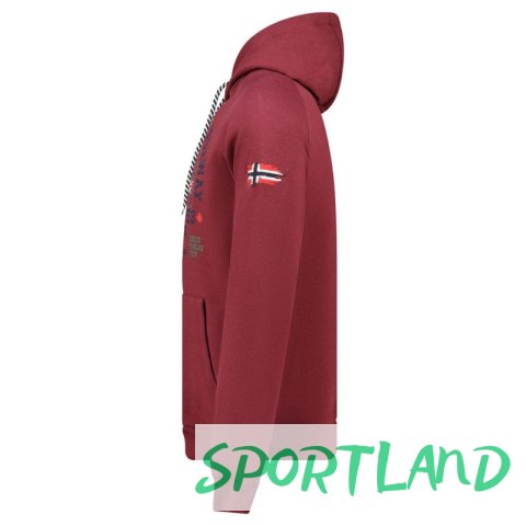 Bluza Geographical Norway DB 100 M WZ3006H/GN-Burgundy XL Bluza Geographical Norway DB 100 M WZ3006H/GN-Burgundy XL