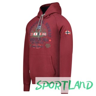 Bluza Geographical Norway DB 100 M WZ3006H/GN-Burgundy L