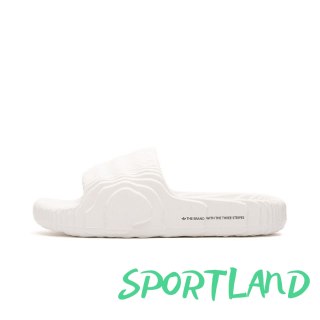 Klapki damskie/męskie adidas Adilette 22 Crystal White z wygodną profilowaną podeszwą białe (HQ4672) 42.0