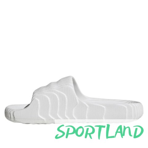 Klapki damskie/męskie adidas Adilette 22 Crystal White z wygodną profilowaną podeszwą białe (HQ4672) 44 2/3 Klapki damskie/męskie adidas Adilette 22 Crystal White z wygodną profilowaną podeszwą białe (HQ4672) 44 2/3