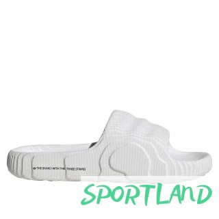 Klapki damskie/męskie adidas Adilette 22 Crystal White z wygodną profilowaną podeszwą białe (HQ4672) 47 1/3