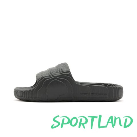 Klapki męskie adidas Adilette 22 Grey Five lifestylowe modne na lato czarne (HP6522) 38.0 Klapki męskie adidas Adilette 22 Grey Five lifestylowe modne na lato czarne (HP6522) 38.0